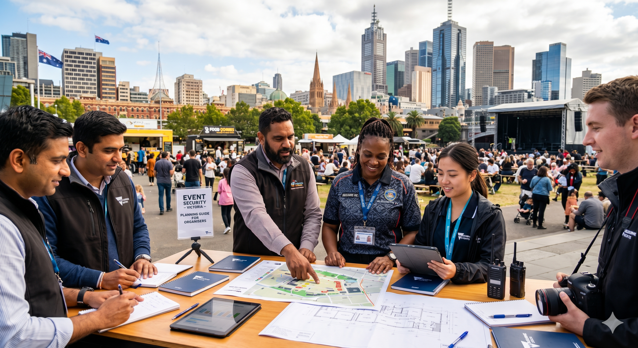 Event security planning guide for organisers across Victoria