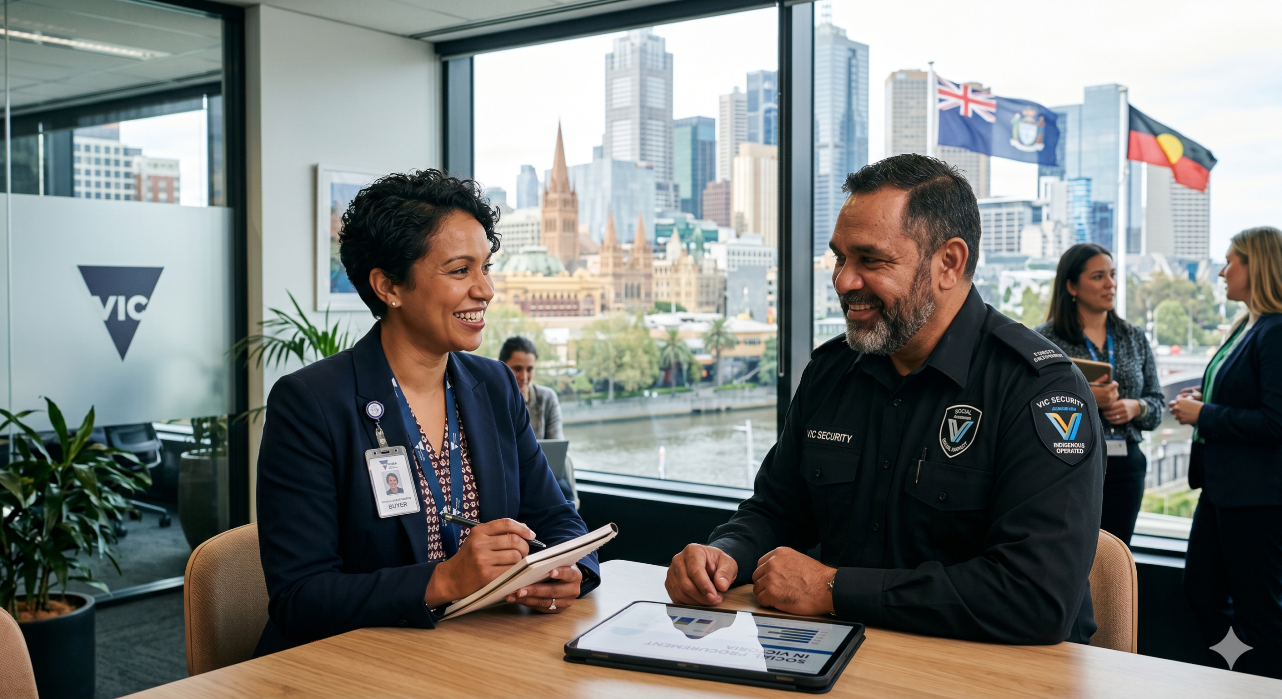Social procurement framework for security services in Victoria