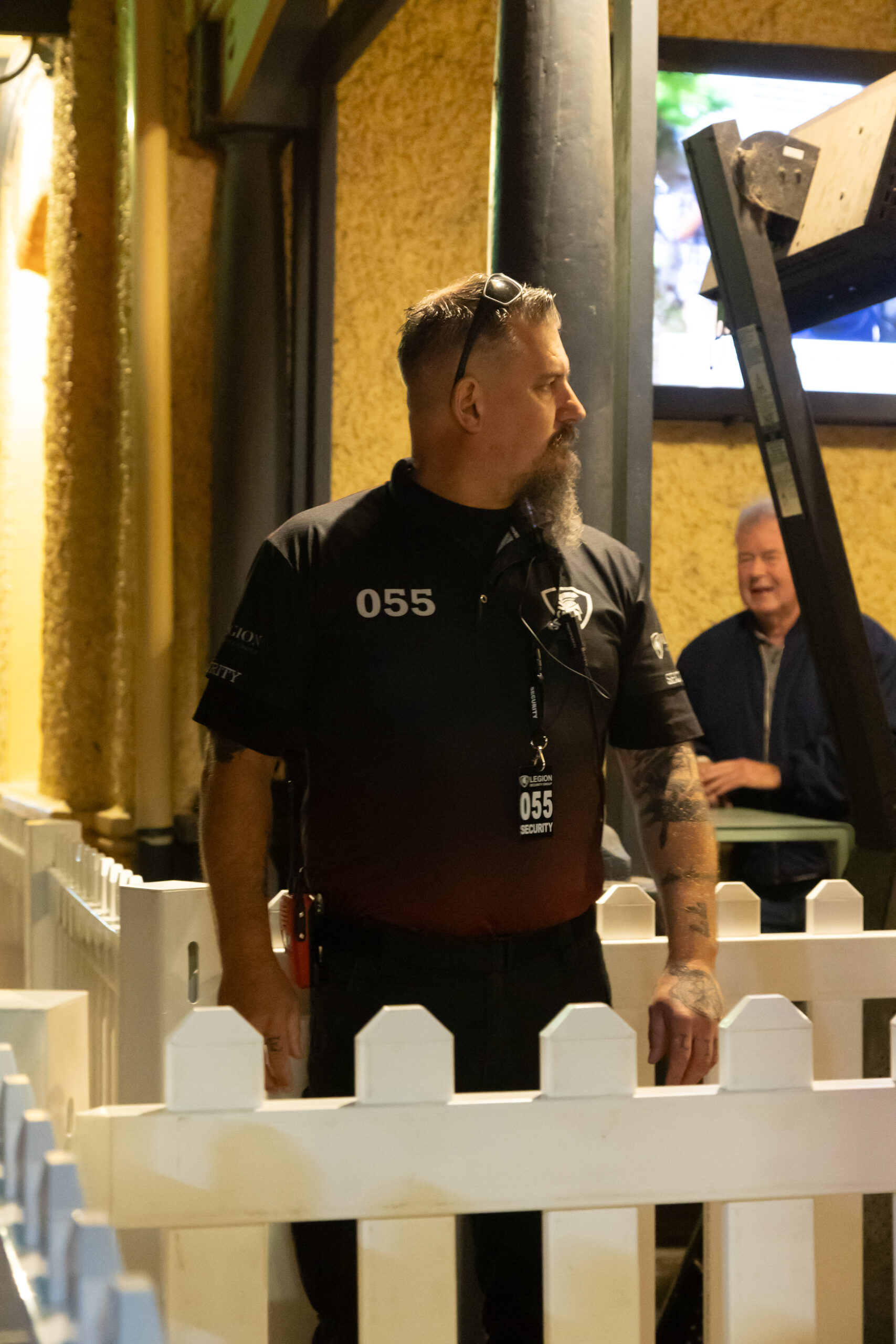 Licensed crowd controller on duty — Legion Security Group Victoria
